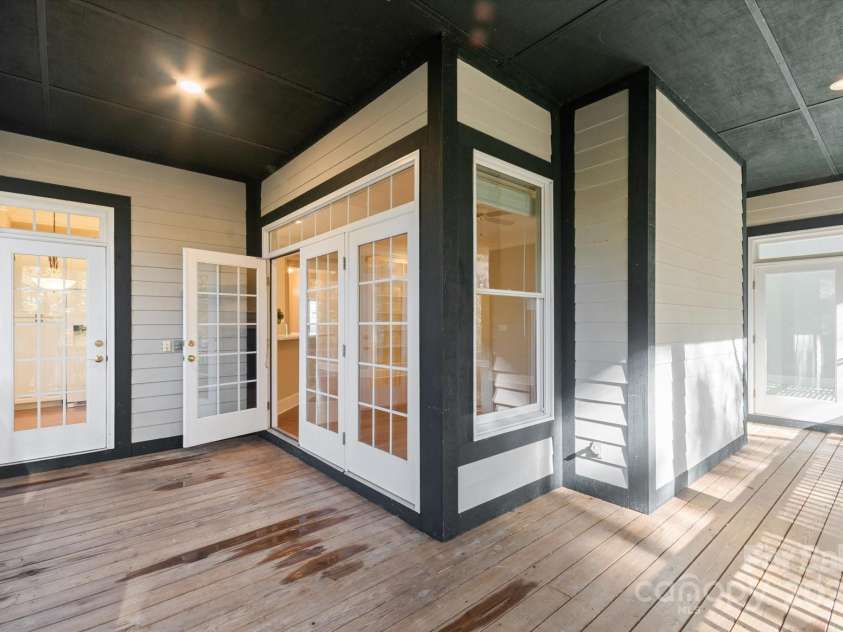 186 Camptown Road, Brevard, NC 28712.  MLS# CAR4316525, YatesRealty ID 16357. Side and Back Porches