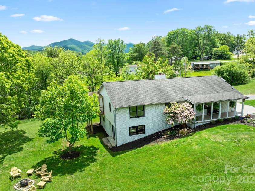 9 Mikayla Lane, Candler, NC 28715.  MLS# CAR4242075, YatesRealty ID 16364. Gorgeous peek-a-boo mountain views and fuller winter views
