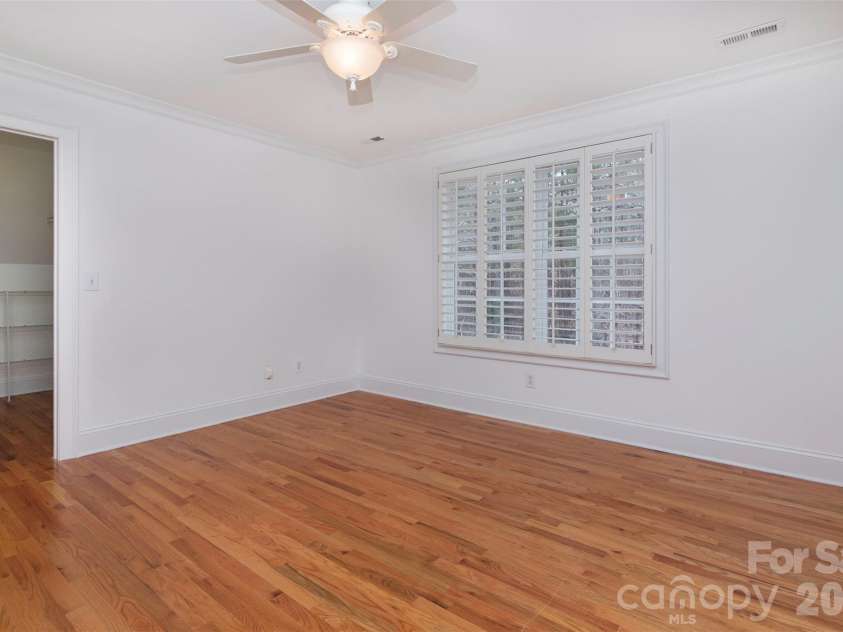 4709 Trey View Court, Mint Hill, NC 28227.  MLS# CAR4173427, YatesRealty ID 16368. Upstairs bedroom with xtra large walk-in closet, view of backyard from double window! 