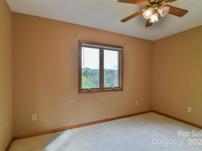 520 Trials Gap Drive, Waynesville, NC 28786.  MLS# CAR4288659, YatesRealty ID 1638. Bedroom 2