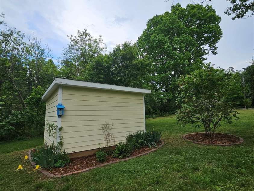 504 Pineburr Avenue, Valdese, NC 28690.  MLS# CAR4252890, YatesRealty ID 16395. Shed