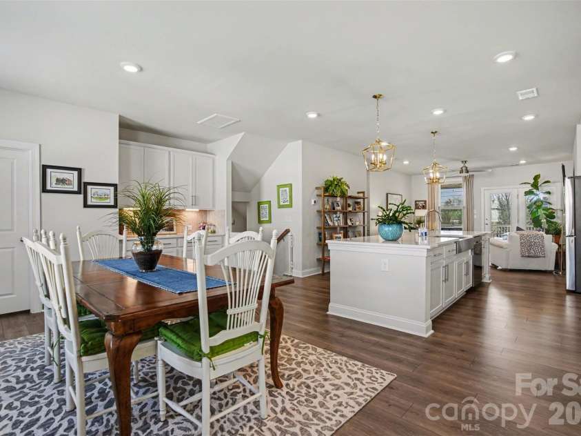 2647 Roseglen Lane, Indian Land, SC 29707.  MLS# CAR4315420, YatesRealty ID 16400. Dinning area and kitchen
