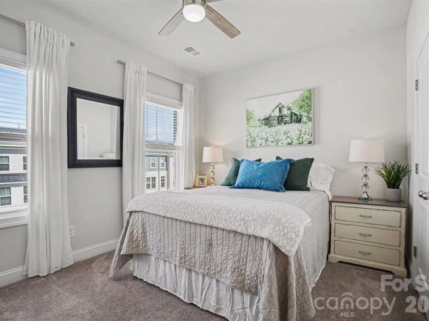 2647 Roseglen Lane, Indian Land, SC 29707.  MLS# CAR4315420, YatesRealty ID 16400. Guest bedroom on upper level