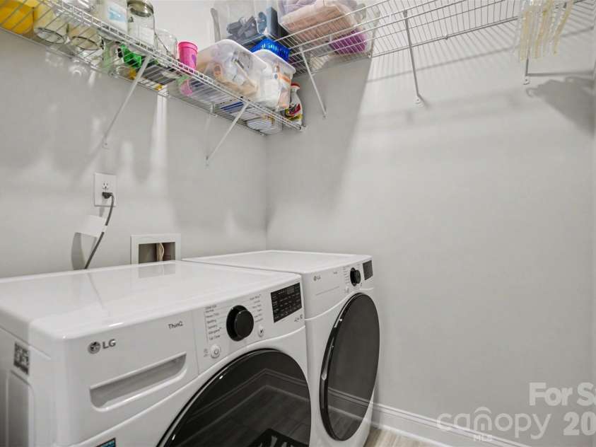 2647 Roseglen Lane, Indian Land, SC 29707.  MLS# CAR4315420, YatesRealty ID 16400. Laundry room on upper level