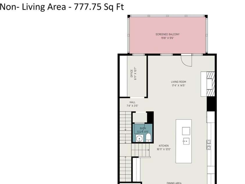 2647 Roseglen Lane, Indian Land, SC 29707.  MLS# CAR4315420, YatesRealty ID 16400. Main level