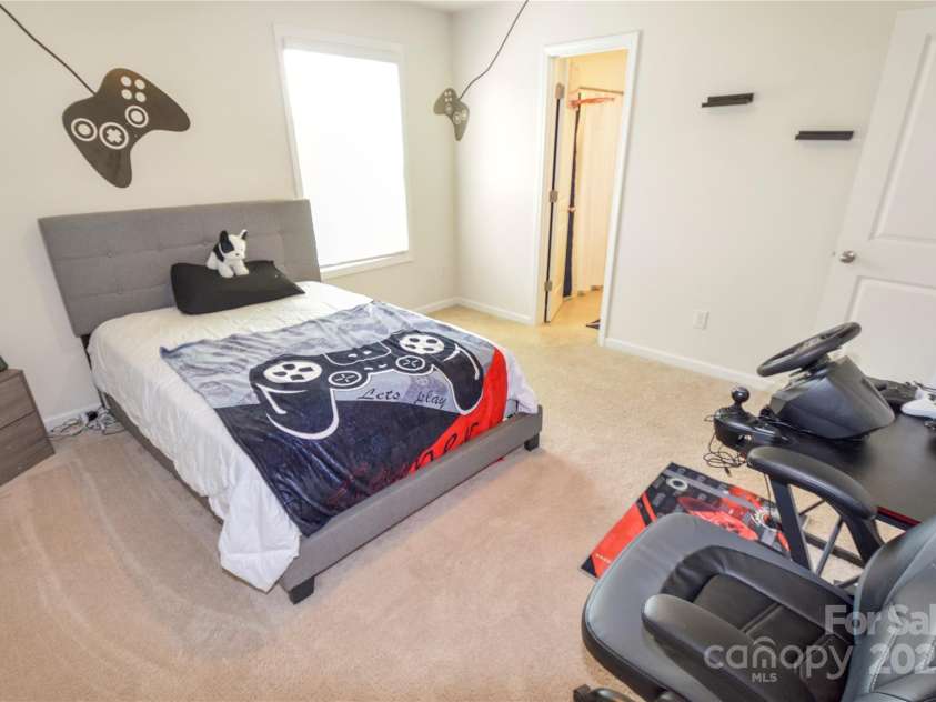 4849 Tacoma Drive, Fort Mill, SC 29707.  MLS# CAR4220181, YatesRealty ID 16402. 3rd Bedroom w/ view of Jack and Jill Full Bathroom