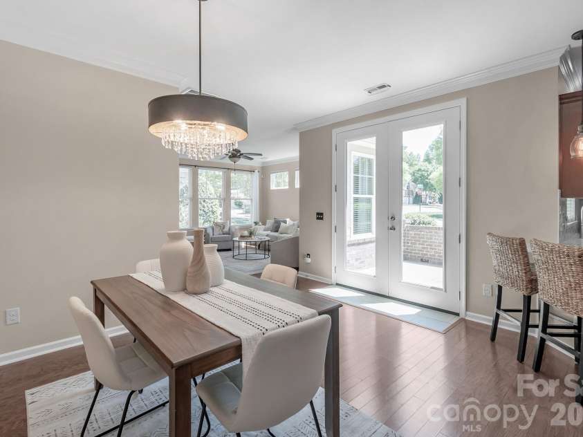4419 Forest Gate Lane, Charlotte, NC 28270.  MLS# CAR4359056, YatesRealty ID 16405. View from stairs