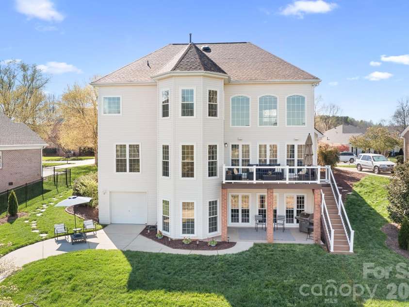 1546 Valhalla Drive, Denver, NC 28037.  MLS# CAR4353456, YatesRealty ID 16408. Rear view