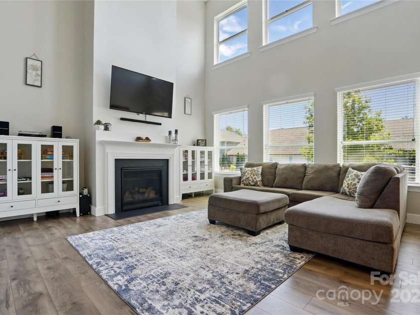 1478 Imperial Court, York, SC 29745.  MLS# CAR4263177, YatesRealty ID 16409. 2-story great room with gas fireplace