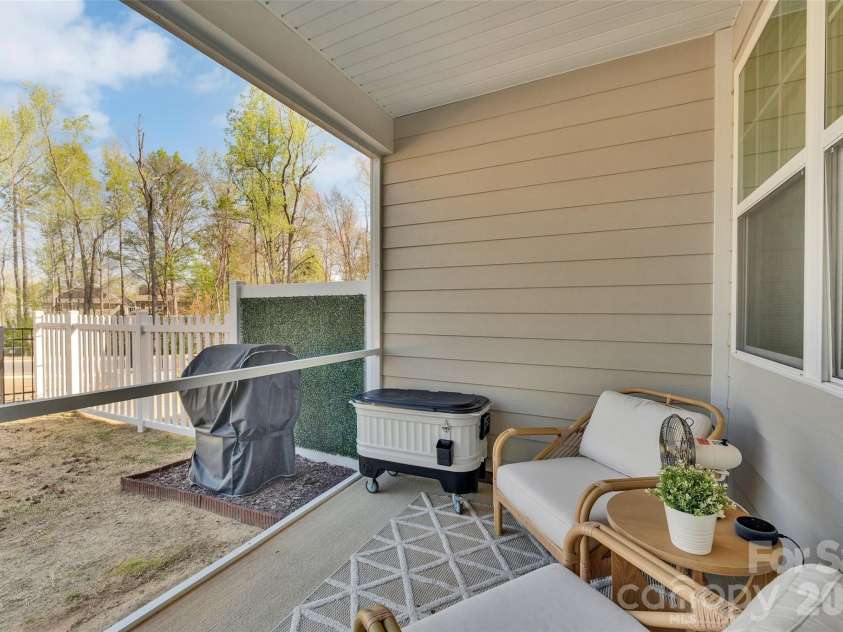 906 Park Bend Trail, Tega Cay, SC 29708.  MLS# CAR4363027, YatesRealty ID 16409. Screen porch
