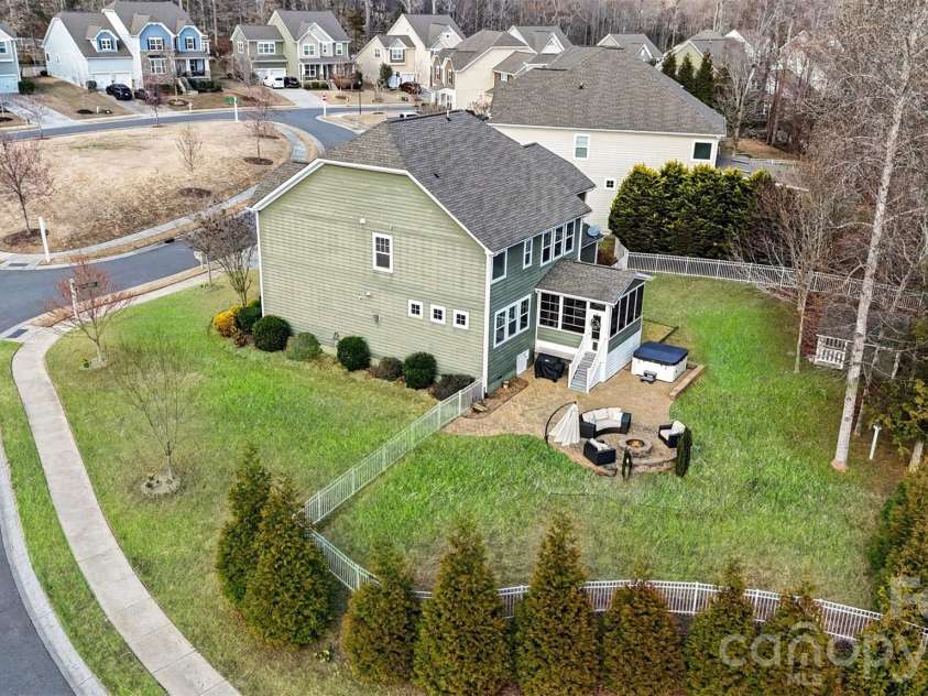 1000 Damson Lane, Waxhaw, NC 28173.  MLS# CAR4354245, YatesRealty ID 16415. Aerial