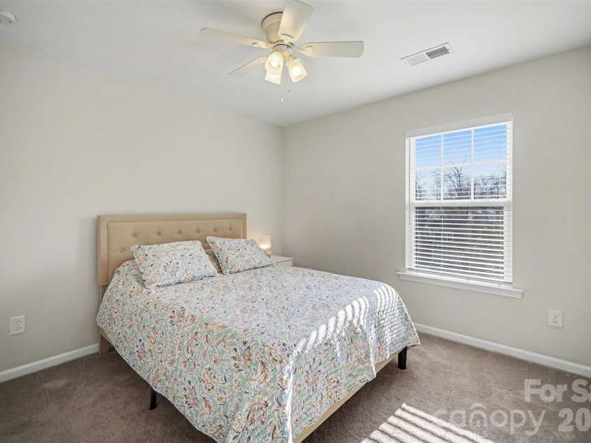 1000 Damson Lane, Waxhaw, NC 28173.  MLS# CAR4354245, YatesRealty ID 16415. Bedroom 3