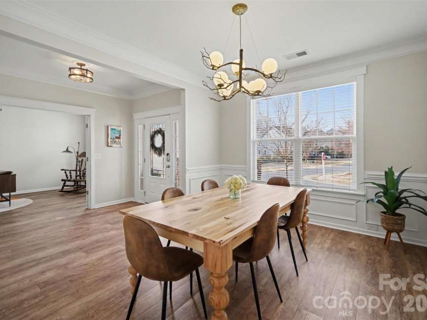 1000 Damson Lane, Waxhaw, NC 28173.  MLS# CAR4354245, YatesRealty ID 16415. Dining Area