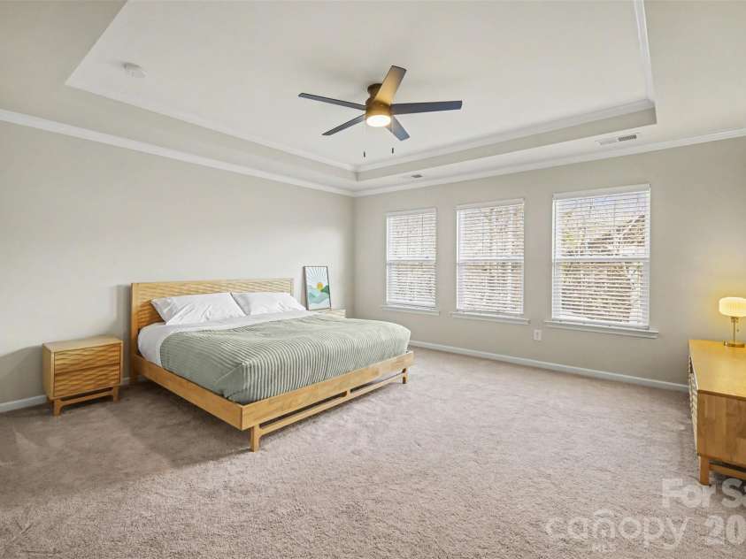 1000 Damson Lane, Waxhaw, NC 28173.  MLS# CAR4354245, YatesRealty ID 16415. Primary Bedroom