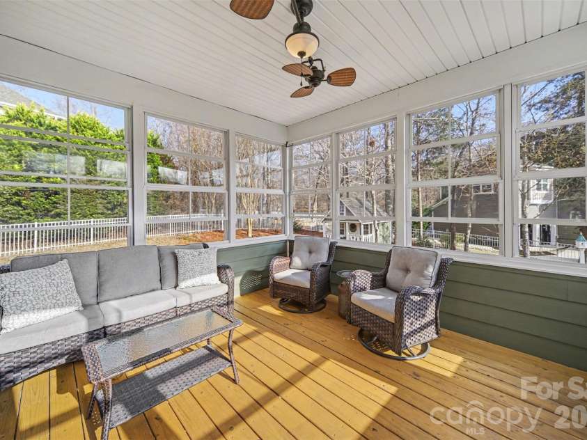 1000 Damson Lane, Waxhaw, NC 28173.  MLS# CAR4354245, YatesRealty ID 16415. Screened Porch