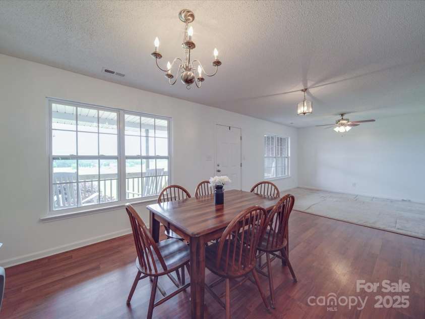 1060 Lentz Harness Shop Road, Mount Pleasant, NC 28124.  MLS# CAR4265582, YatesRealty ID 16422. Dining Room/Living Room