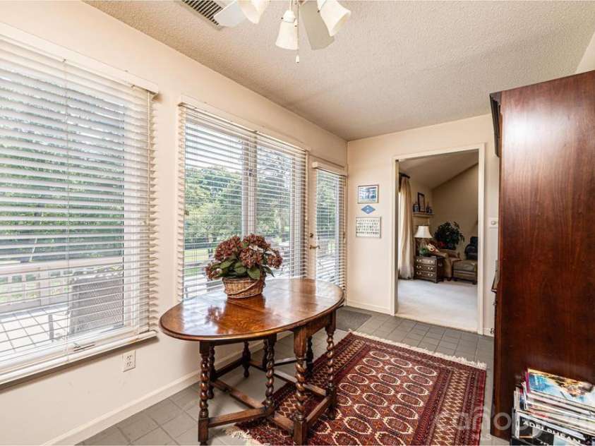 3725 Rock Bridge Drive, Conover, NC 28613.  MLS# CAR4368528, YatesRealty ID 16423. Sunroom