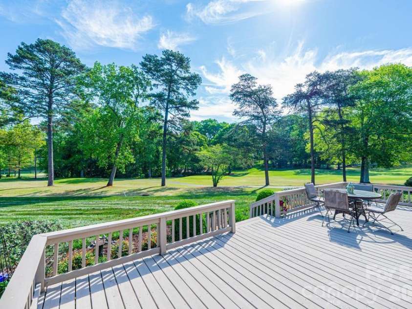 3725 Rock Bridge Drive, Conover, NC 28613.  MLS# CAR4423311, YatesRealty ID 16423. Good deck space for entertaining.
