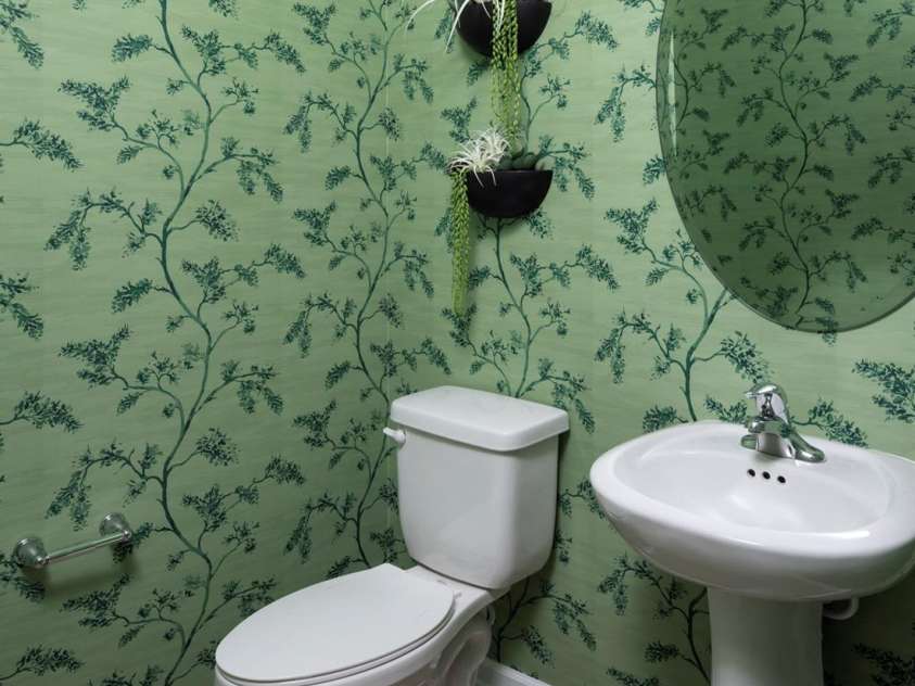 2485 Hedgecliff Road, Kannapolis, NC 28025.  MLS# CAR4265943, YatesRealty ID 16426. Power Room-Sierra Decorated Model Home-like subject property