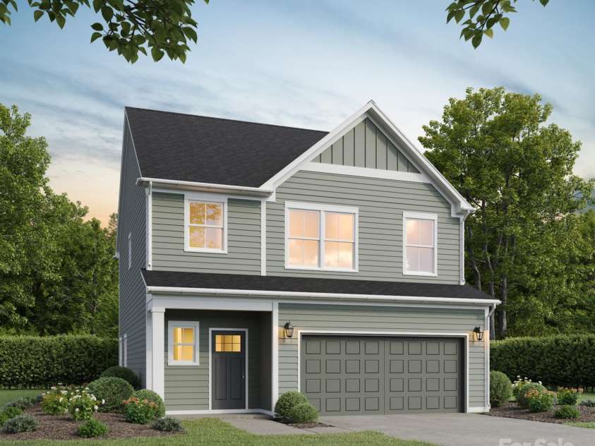 2039 Sadler Woods Lane, Charlotte, NC 28214.  MLS# CAR4265579, YatesRealty ID 16428. Aspen A - Representational Rendering
