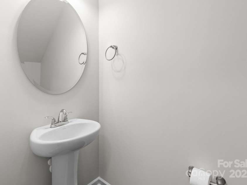 136 Bell Avenue, Albemarle, NC 28001.  MLS# CAR4231159, YatesRealty ID 1643. Powder Room