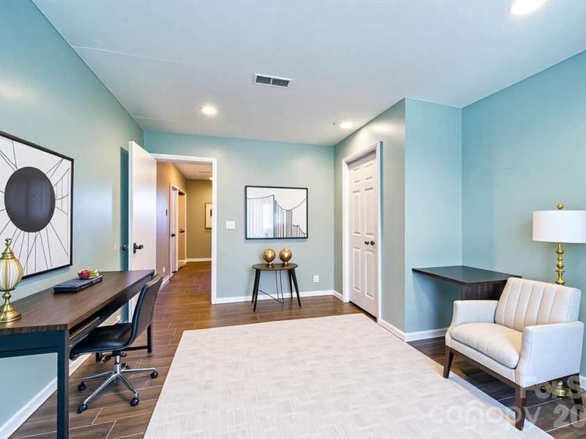 39 Pershing Road, Asheville, NC 28805.  MLS# CAR4340003, YatesRealty ID 16431. Virtually Staged Home Office