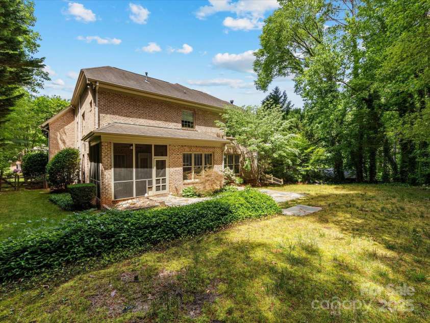 3825 Mountain Cove Drive, Charlotte, NC 28216.  MLS# CAR4254771, YatesRealty ID 16432. Back of home