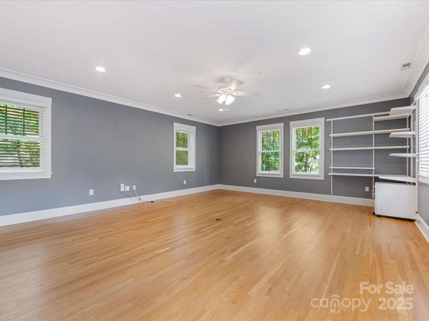 3825 Mountain Cove Drive, Charlotte, NC 28216.  MLS# CAR4254771, YatesRealty ID 16432. Large unfinished basement