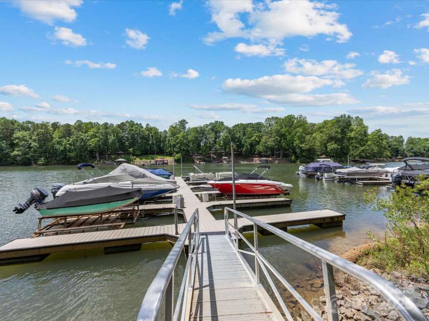 3825 Mountain Cove Drive, Charlotte, NC 28216.  MLS# CAR4254771, YatesRealty ID 16432. View of lake