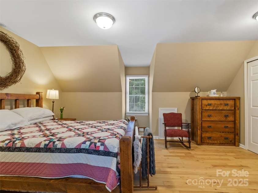 1493 Upper Browns Creek Road, Burnsville, NC 28714.  MLS# CAR4261029, YatesRealty ID 16437. Bedroom 1 on the 2nd floor