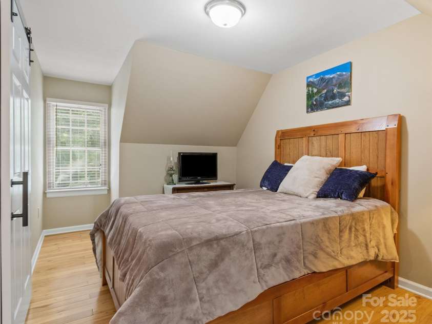 1493 Upper Browns Creek Road, Burnsville, NC 28714.  MLS# CAR4261029, YatesRealty ID 16437. Bedroom 2 on the 2nd floor