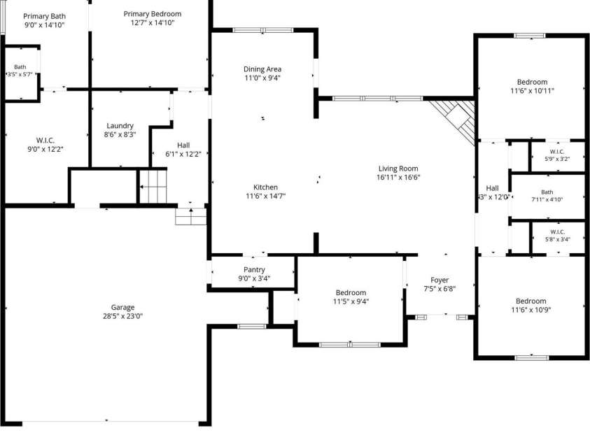 2157 Anchor Lane, Connelly Springs, NC 28612.  MLS# CAR4368438, YatesRealty ID 16437. 