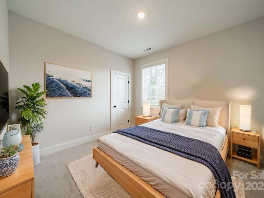 576 Reid Street, Belmont, NC 28012.  MLS# CAR4228458, YatesRealty ID 16438. Bedroom 3 Virtually Staged