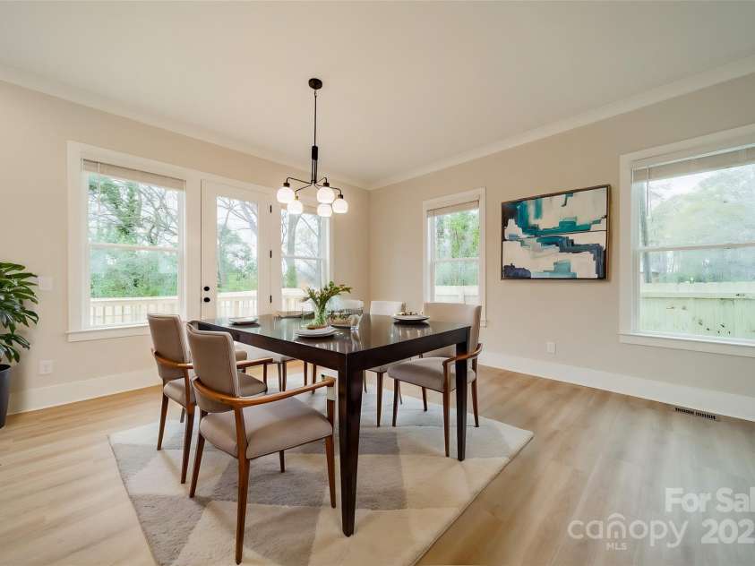 576 Reid Street, Belmont, NC 28012.  MLS# CAR4228458, YatesRealty ID 16438. Dining Room Virtually Staged