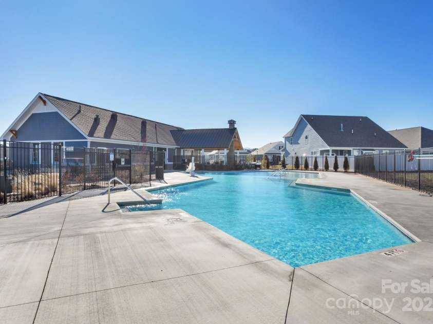 108 Creekview Road, Hendersonville, NC 28792.  MLS# CAR4209985, YatesRealty ID 16439. Community outdoor pool