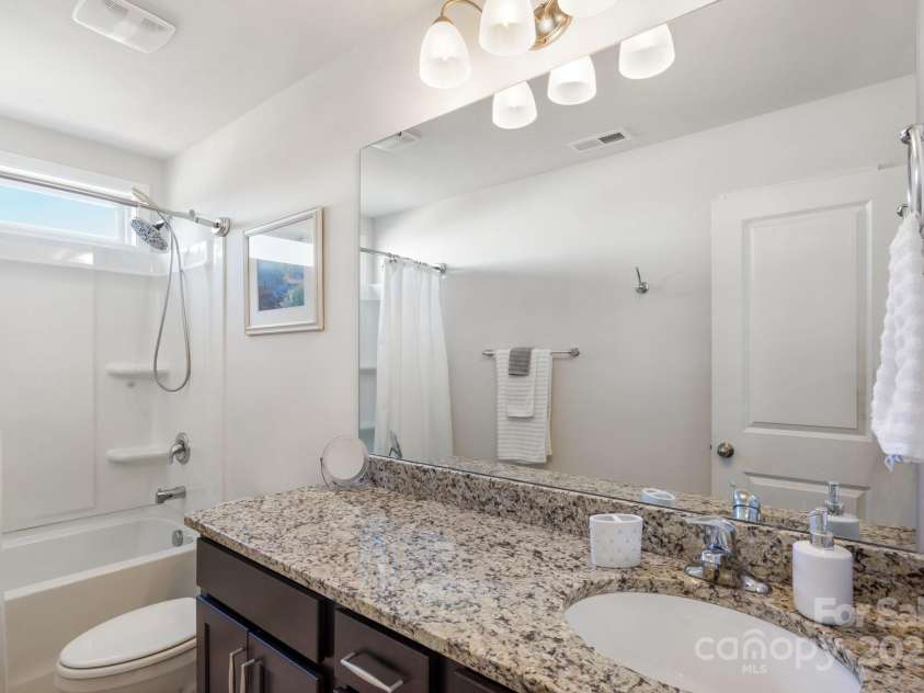 108 Creekview Road, Hendersonville, NC 28792.  MLS# CAR4209985, YatesRealty ID 16439. Full bath on 2nd level