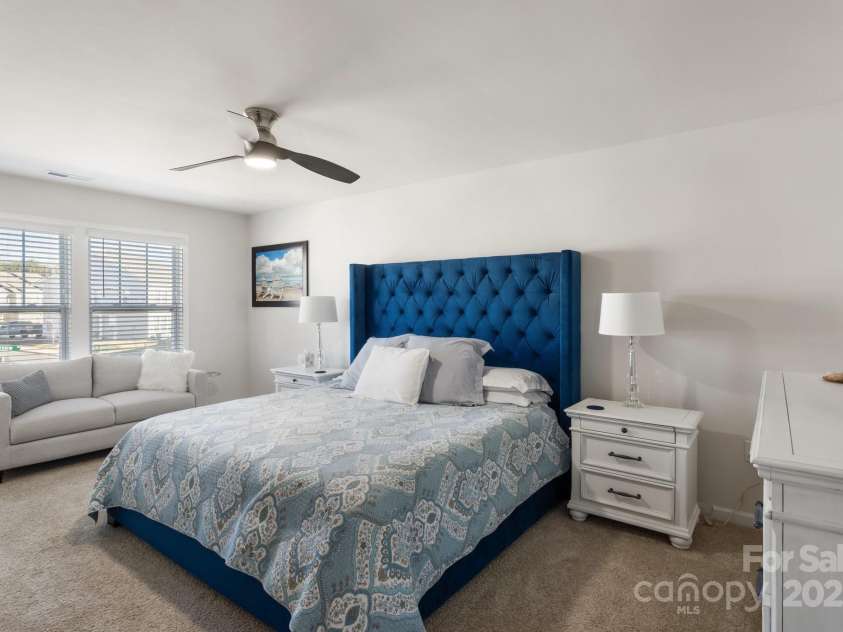 108 Creekview Road, Hendersonville, NC 28792.  MLS# CAR4209985, YatesRealty ID 16439. Spacious Primary bedroom