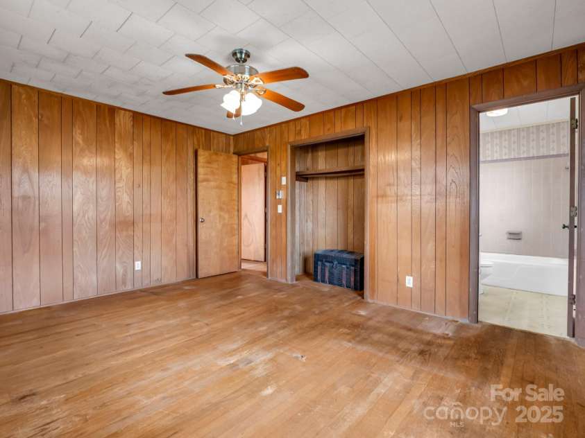 6 Rachel Bell Road, Mill Spring, NC 28756.  MLS# CAR4311830, YatesRealty ID 16446. Primary bedroom