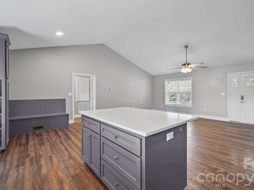 3897 Ritchie Road, Lincolnton, NC 28092.  MLS# CAR4350349, YatesRealty ID 16449. Built in storage and seating area