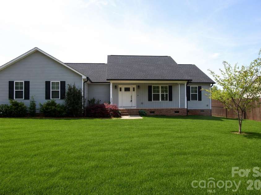 3897 Ritchie Road, Lincolnton, NC 28092.  MLS# CAR4350349, YatesRealty ID 16449. Grass has been visually enhanced