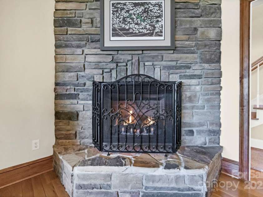 2102 Lake Road, Ridgeway, SC 29130.  MLS# CAR4256737, YatesRealty ID 16450. Gas log FP w// stone surround & hearth.