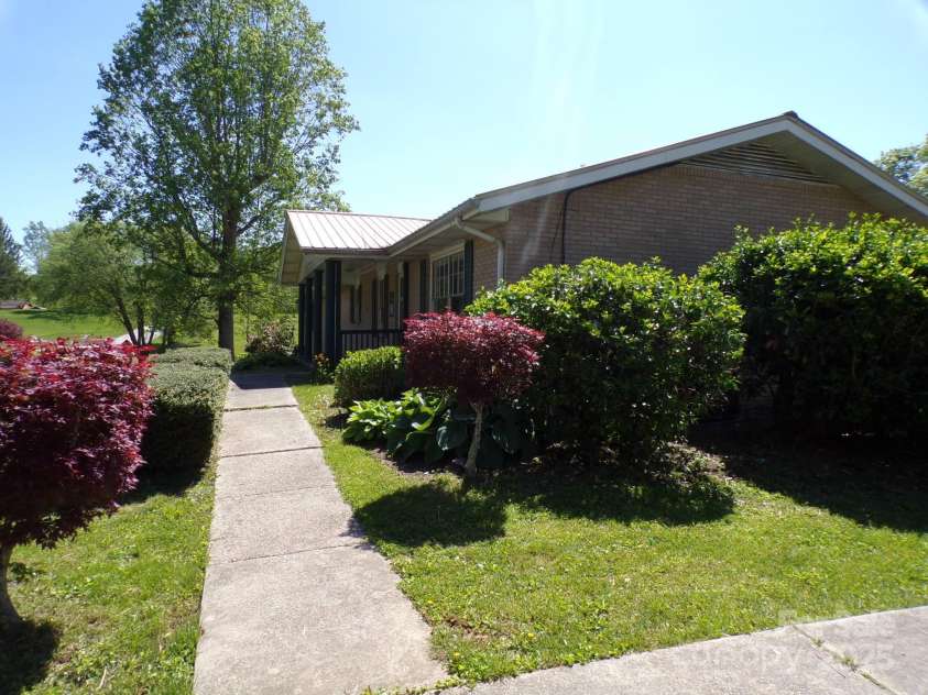 51 Fletcher View Drive, Fletcher, NC 28732.  MLS# CAR4252220, YatesRealty ID 16467. Front side view