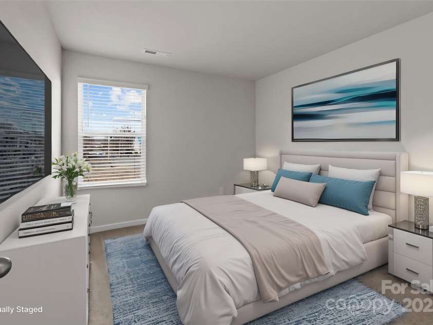 142 Bell Avenue, Albemarle, NC 28001.  MLS# CAR4231230, YatesRealty ID 1647. Virtually Staged - Bedroom 3