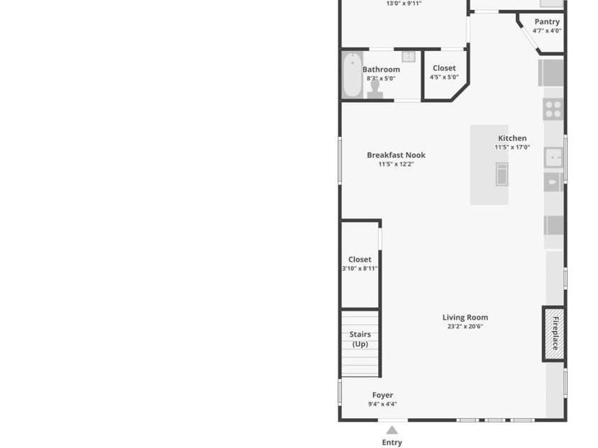 2315 Dundeen Street, Charlotte, NC 28216.  MLS# CAR4243951, YatesRealty ID 16477. 