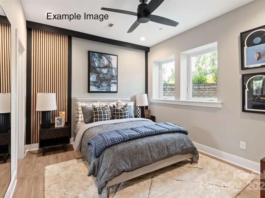 312 Ferebee Place, Charlotte, NC 28213.  MLS# CAR4141701, YatesRealty ID 16481. Bedroom 4 - Example Image