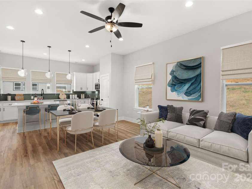 440 Nathaniel Way, Charlotte, NC 28213.  MLS# CAR4183144, YatesRealty ID 16482. Living Space - Virtually Staged