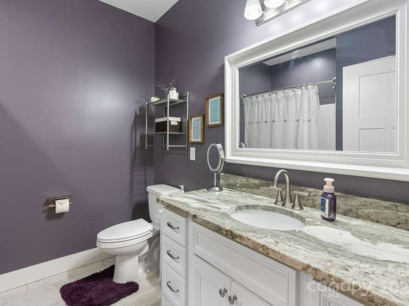 353 Olivet Lane, Fletcher, NC 28732.  MLS# CAR4226055, YatesRealty ID 16483. Main level full bath