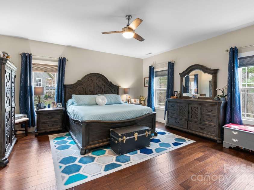 353 Olivet Lane, Fletcher, NC 28732.  MLS# CAR4226055, YatesRealty ID 16483. Primary bedroom