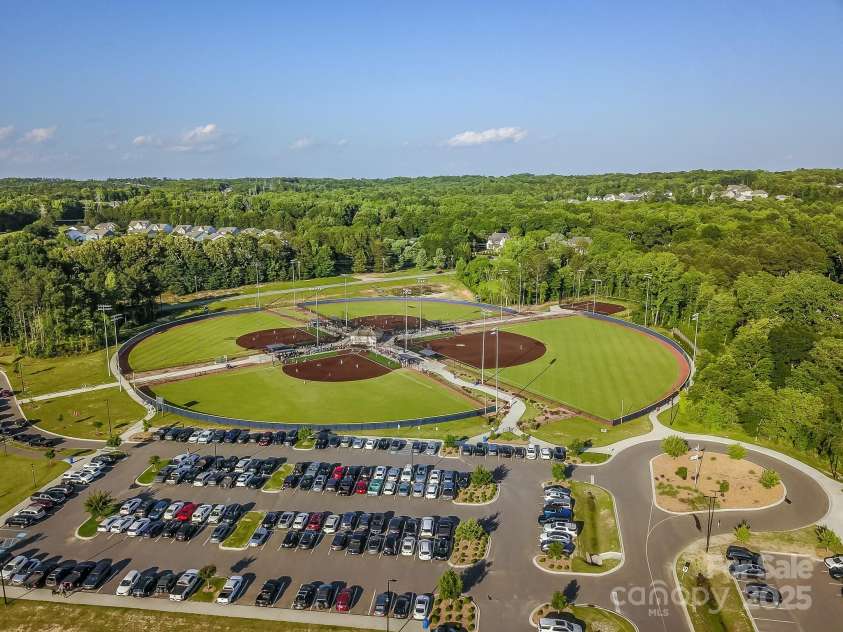 424 Cassia Court, Fort Mill, SC 29708.  MLS# CAR4262614, YatesRealty ID 16495. Catawba Park Baseball Comple, Walking Trails, and Playset