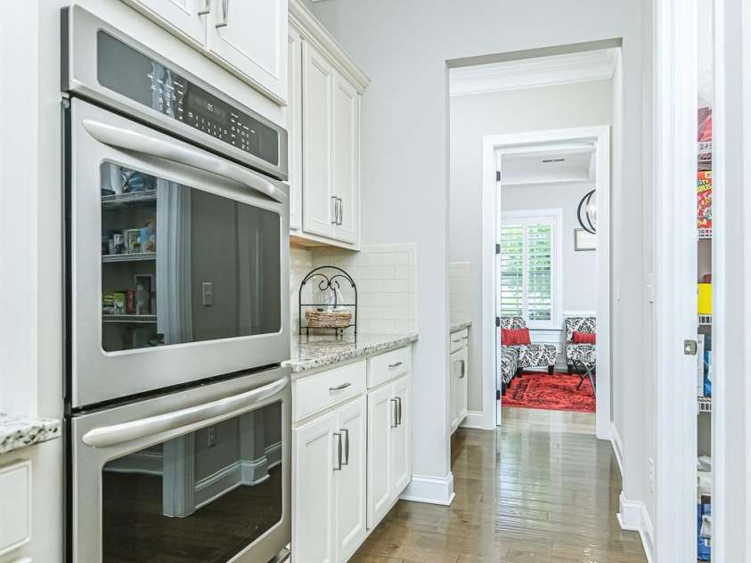 424 Cassia Court, Fort Mill, SC 29708.  MLS# CAR4262614, YatesRealty ID 16495. Kitchen leading to Office
